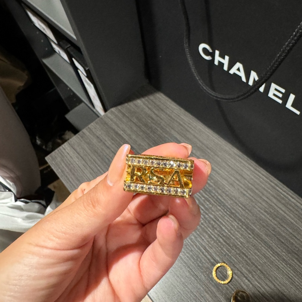 MENS VERSACE RING - Picture 3 of 7